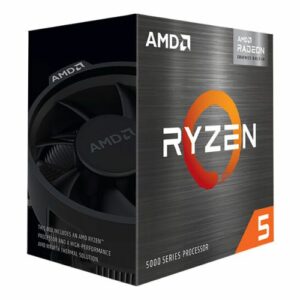 AMD Ryzen 5 5600GT CPU with Wraith Stealth Cooler, AM4, 3.6GHz (4.6 Turbo), 6-Core, 65W, 19MB Cache, 7nm, 5th Gen, Radeon Graphics