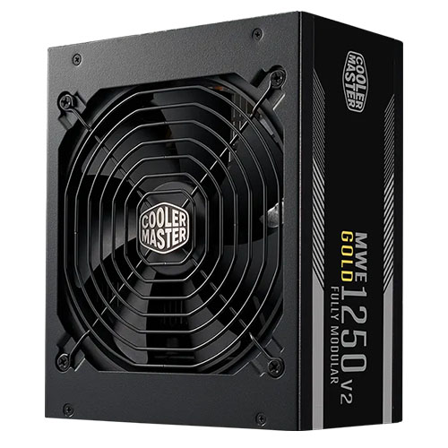 Cooler Master 1250W MWE Gold V2 ATX 3.0 PSU, Fully Modular, FDB Bearing Fan, 80+ Gold 1 Cooler Master 1250W MWE Gold V2 ATX 3.0 PSU, Fully Modular, FDB Bearing Fan, 80+ Gold